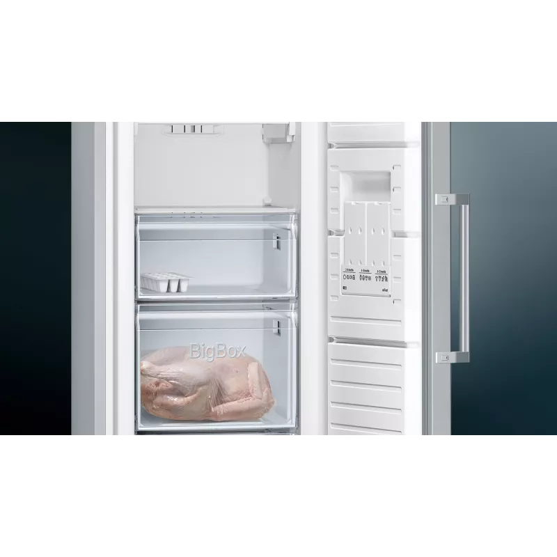 Siemens iQ300 GS36NVIEP Gefrierschrank Gefriertruhe freistehend 242 L Edelstahl