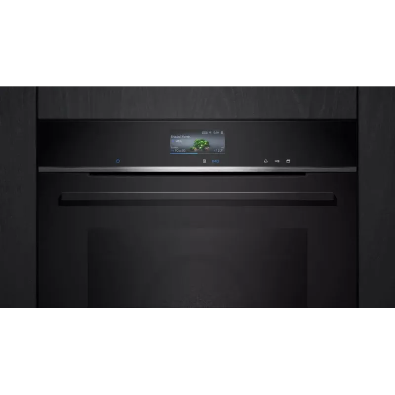 Siemens HR776G1B1 Backofen 71 L 3600 W Schwarz, Edelstahl