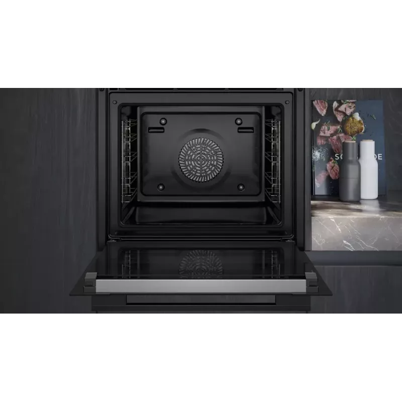 Siemens HR776G1B1 Backofen 71 L 3600 W Schwarz, Edelstahl