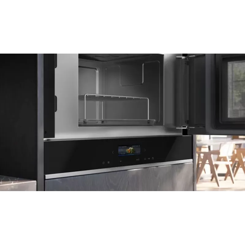 Siemens iQ700 BE732R1B1 Mikrowelle Schwarz Kombi-Mikrowelle Einbau 21 L 900 W