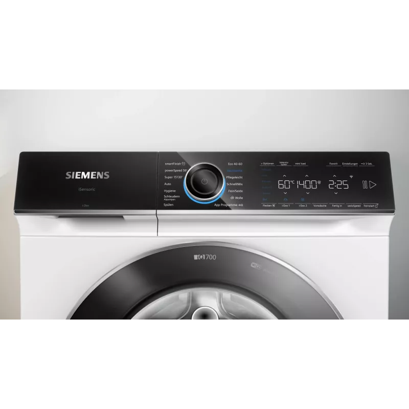 Siemens iQ700 WG44B2A40 Waschmaschine Frontlader 9 kg 1257 U/min Weiß