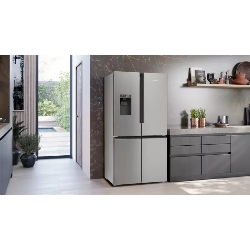 Siemens KF96DPPEA side-by-side refrigerator Freestanding 574 L Stainless steel