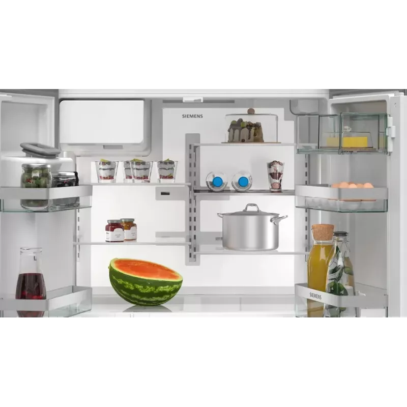 Siemens KF96DPPEA side-by-side refrigerator Freestanding 574 L Stainless steel