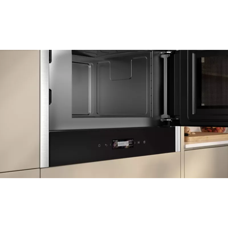 Neff NR4WR21N1 Mikrowelle Schwarz Solo-Mikrowelle Einbau 21 L 900 W