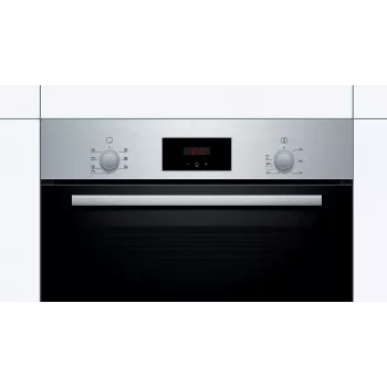 Bosch Serie 2 HBF133BR0 Backofen 66 L Schwarz, Edelstahl