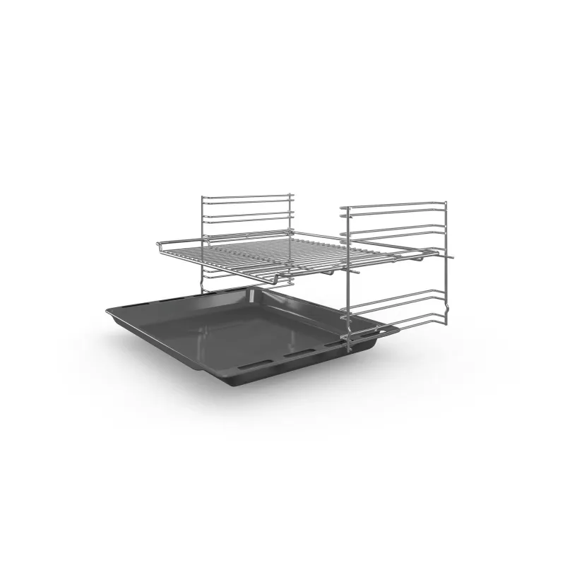 Bosch Serie 2 HBF133BR0 Backofen 66 L Schwarz, Edelstahl