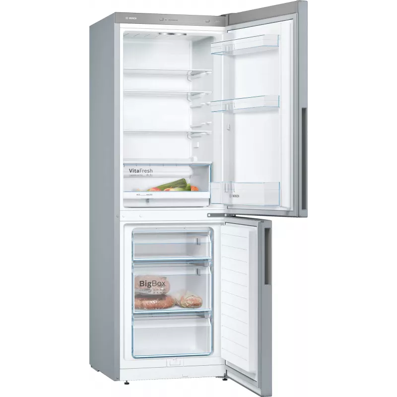 Bosch Serie 4 KGV332LEA Kühl-Gefrierkombination Freistehend 289 L Edelstahl