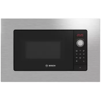 Bosch BFL623MS3 Mikrowelle Edelstahl Solo-Mikrowelle Einbau 20 L 800 W