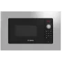 Bosch BFL623MS3 Mikrowelle Edelstahl Solo-Mikrowelle Einbau 20 L 800 W