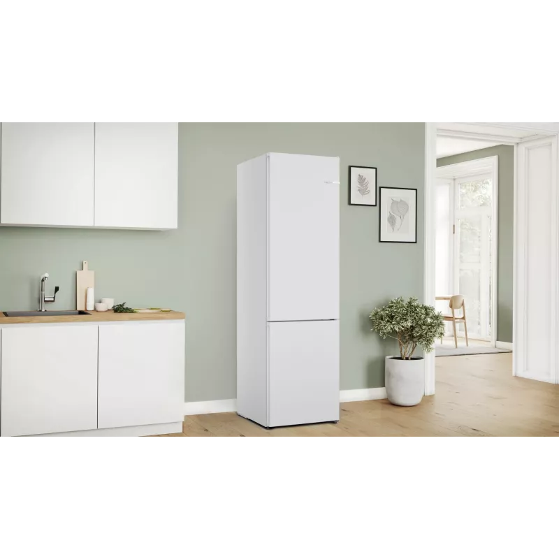 Bosch Serie 4 KGN392WCF Kühl-Gefrierkombination Freistehend 363 L Weiß