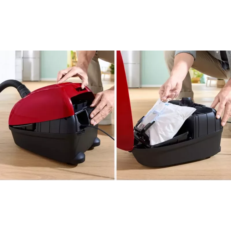 Bosch Serie 4 BGB38RD2 Staubsauger 4 L Zylinder-Staubsauger Trocken 600 W Staubbeutel
