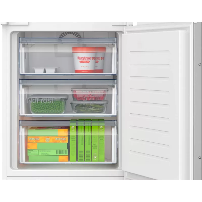 Bosch Serie 2 KIN96NSE0 Kühl-Gefrierkombination Einbau 290 L Weiß