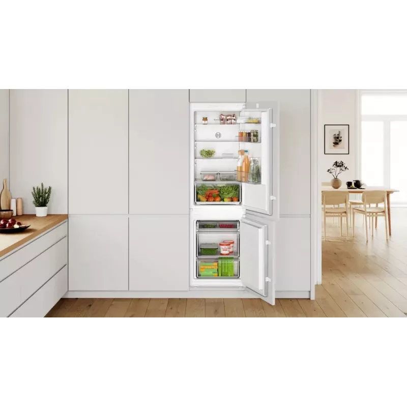 Bosch Serie 2 KIV865SE0 Kühl-Gefrierkombination Einbau 267 L Weiß