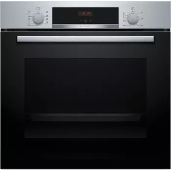 Bosch Serie 4 HBA514BS3 Backofen 71 L 3400 W Schwarz, Edelstahl