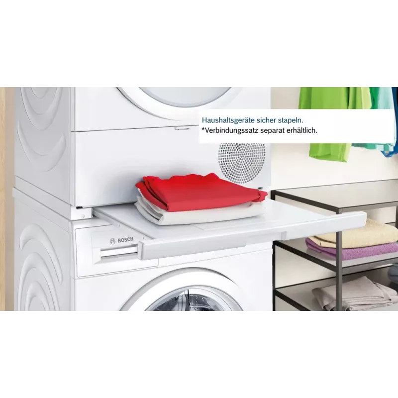 Bosch WTH83004 Wäschetrockner Freistehend Frontlader 8 kg Weiß