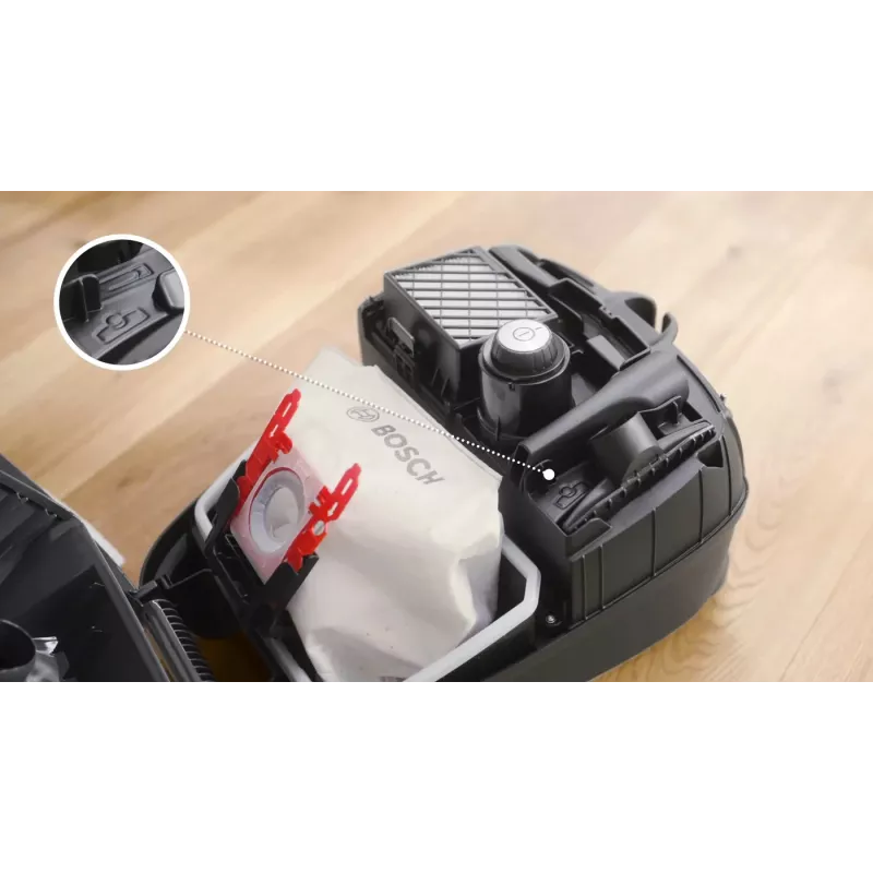 Bosch BGB41PET1 Staubsauger 4 L Zylinder-Staubsauger Trocken 700 W Staubbeutel