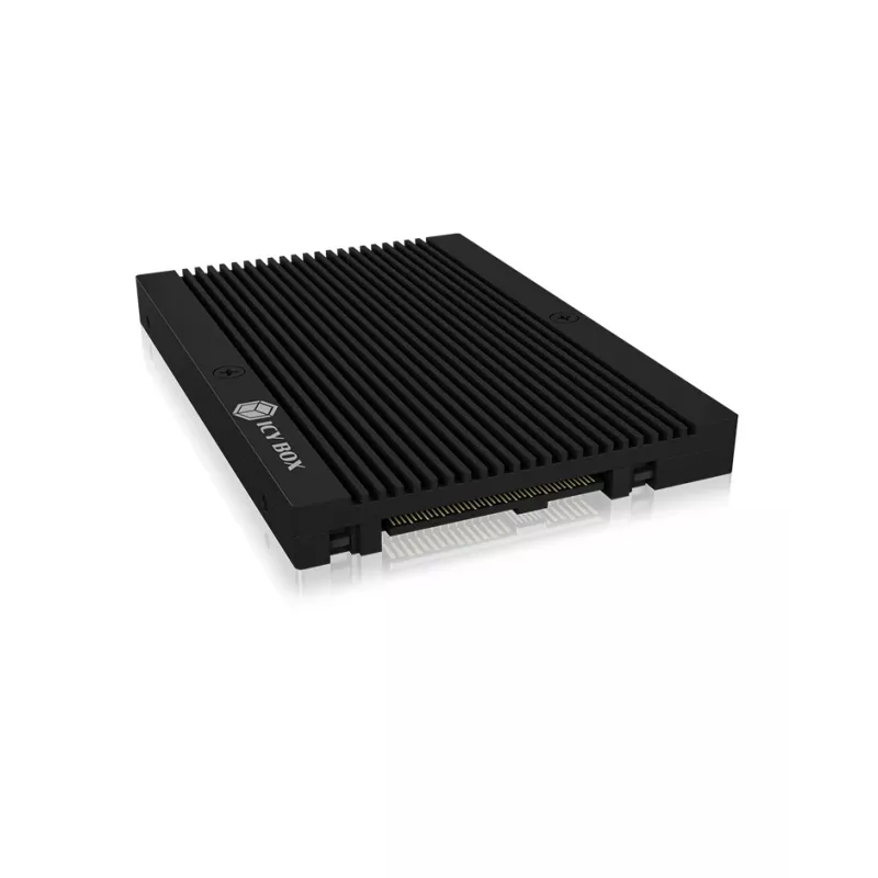 ICY BOX IB-M2U04 SSD-Gehäuse Schwarz 2,5 Zoll