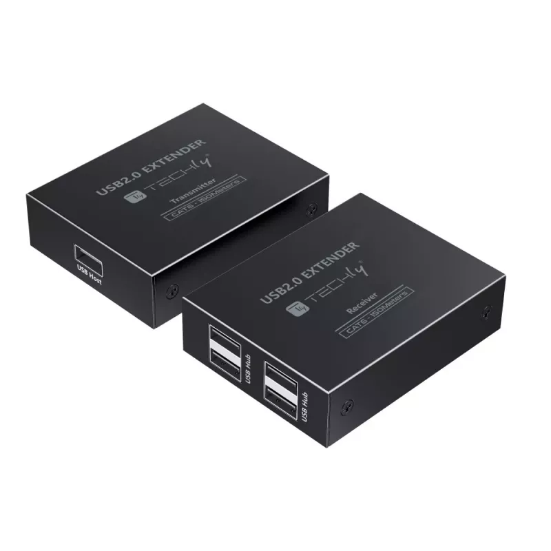 Techly IUSB-EXTEND1504P USB-Extender Sender und Empfänger