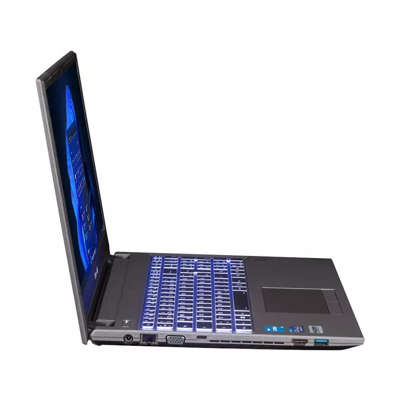 bluechip TRAVELline L15W17 Intel® Core™ i5-1335U Prozessor / bis zu 4.60 GHz, Windows 11 Pro, 15,6 Zoll entspiegeltes IPS-Panel, 1920 x 1080, 16 GB DDR4, 500 GB NVMe SSD, WLAN 802.11 ax, Bluetooth 5.3, Gigabit Ethernet, Intel® Iris® Xe Grafik, DVD±RW, Militärstandard MIL-STD 810G