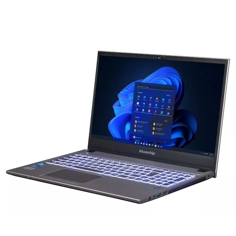 bluechip TRAVELline L15W17 Intel® Core™ i5-1335U Prozessor / bis zu 4.60 GHz, Windows 11 Pro, 15,6 Zoll entspiegeltes IPS-Panel, 1920 x 1080, 16 GB DDR4, 500 GB NVMe SSD, WLAN 802.11 ax, Bluetooth 5.3, Gigabit Ethernet, Intel® Iris® Xe Grafik, DVD±RW, Militärstandard MIL-STD 810G