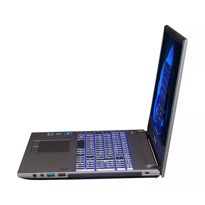 bluechip TRAVELline L15W17 Intel® Core™ i5-1335U Prozessor / bis zu 4.60 GHz, Windows 11 Pro, 15,6 Zoll entspiegeltes IPS-Panel, 1920 x 1080, 16 GB DDR4, 500 GB NVMe SSD, WLAN 802.11 ax, Bluetooth 5.3, Gigabit Ethernet, Intel® Iris® Xe Grafik, DVD±RW, Militärstandard MIL-STD 810G