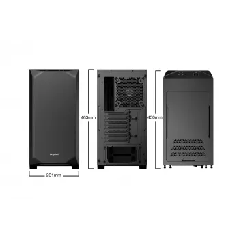 be quiet Pure Base 500 Window Schwarz