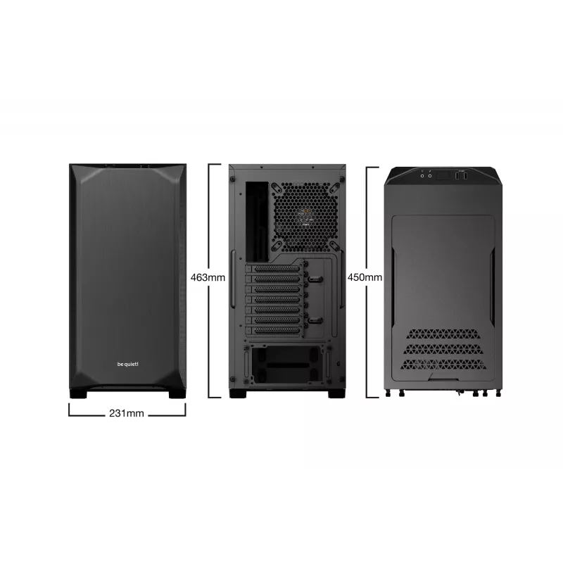 be quiet Pure Base 500 Window Schwarz