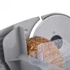 Elektrische Allesschneider HEINRICH'S HMA 8704 — kompaktes Metallgehäuse, 200 W, 1–15 mm Schnittstärke, Ø Edelstahlmesser