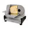 Elektrische Allesschneider HEINRICH'S HMA 8704 — kompaktes Metallgehäuse, 200 W, 1–15 mm Schnittstärke, Ø Edelstahlmesser