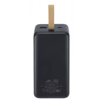 Powerbank Rivacase VA1084 Lithium-Polymer 40000 mAh, Quick Charge 3.0, 2× USB-C + 1× USB-A, Schwarz