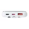 Tragbare Powerbank Rivacase VA2211WH — 10000 mAh, PD 3.0, QC 3.0, 1x USB-A + 2x USB-C, 22,5 W Ausgang