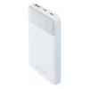Tragbare Powerbank Rivacase VA2211WH — 10000 mAh, PD 3.0, QC 3.0, 1x USB-A + 2x USB-C, 22,5 W Ausgang