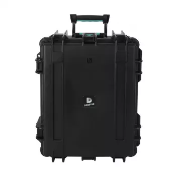 DEQSTER 10-744120 mobiles Ladegerät Tablet Schwarz AC Schnellladung Innenbereich, Außenbereich