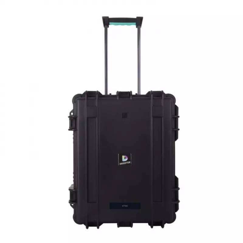 DEQSTER 10-744120 mobiles Ladegerät Tablet Schwarz AC Schnellladung Innenbereich, Außenbereich