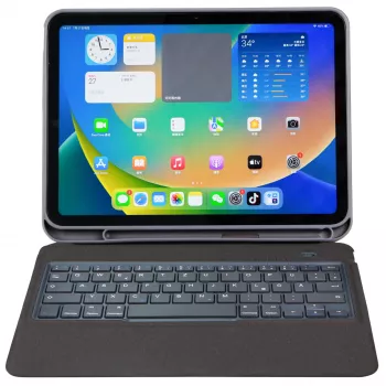DEQSTER schlank Tastatur 2 10,9 Zoll (10. Gen.) QWERTZ Deutsch