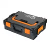 Brother ZPTOUCHLBOXXKOMPL Gerätekoffer Hartschalenkoffer Schwarz, Orange