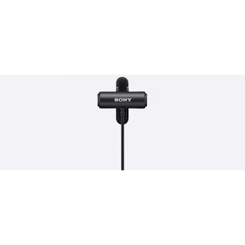 Sony ECM-LV1 Schwarzes Lavalier-/Ansteckmikrofon