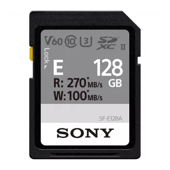 SDXC-Speicherkarte Sony 128 GB UHS-II U3 V60 (SFE128A.AE) 300 MB/s Lesen