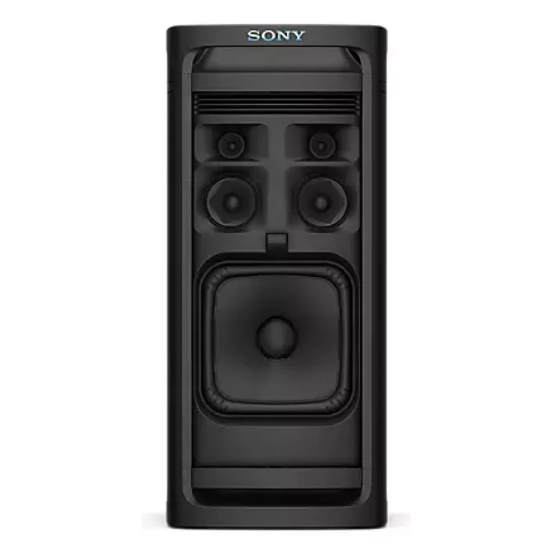 Sony Party-Lautsprecher SRS-ULT900AC ULT TOWER 9AC — 7 Lautsprecher, Bluetooth, tragbar, 28,5 kg, Schwarz