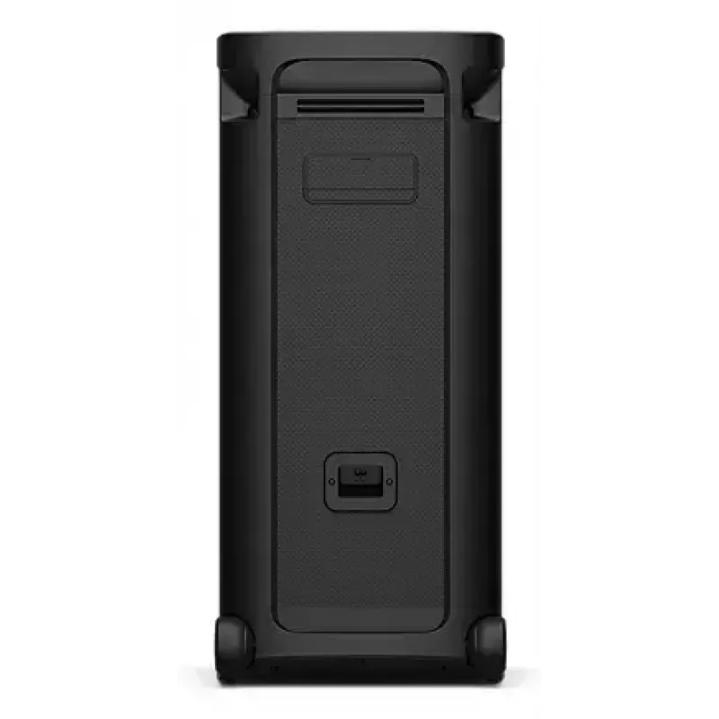 Sony Party-Lautsprecher SRS-ULT900AC ULT TOWER 9AC — 7 Lautsprecher, Bluetooth, tragbar, 28,5 kg, Schwarz