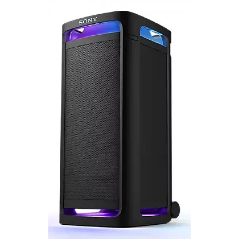 Sony Party-Lautsprecher SRS-ULT900AC ULT TOWER 9AC — 7 Lautsprecher, Bluetooth, tragbar, 28,5 kg, Schwarz