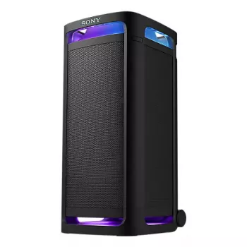 Sony Party-Lautsprecher SRS-ULT900AC ULT TOWER 9AC — 7 Lautsprecher, Bluetooth, tragbar, 28,5 kg, Schwarz