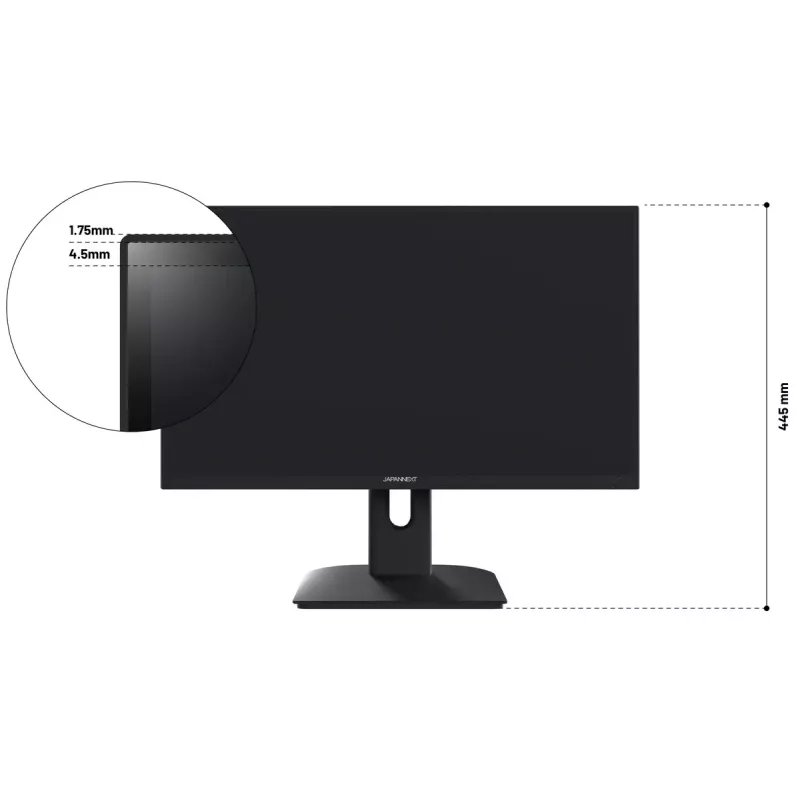 JAPANNEXT JN-I238FHD200F Computermonitor 60,5 cm (23,8 Zoll) 1920 x 1080 Pixel Full HD LCD Schwarz