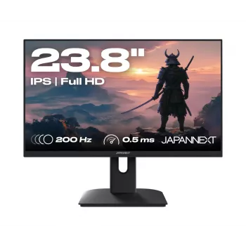 JAPANNEXT JN-I238FHD200F Computermonitor 60,5 cm (23,8 Zoll) 1920 x 1080 Pixel Full HD LCD Schwarz