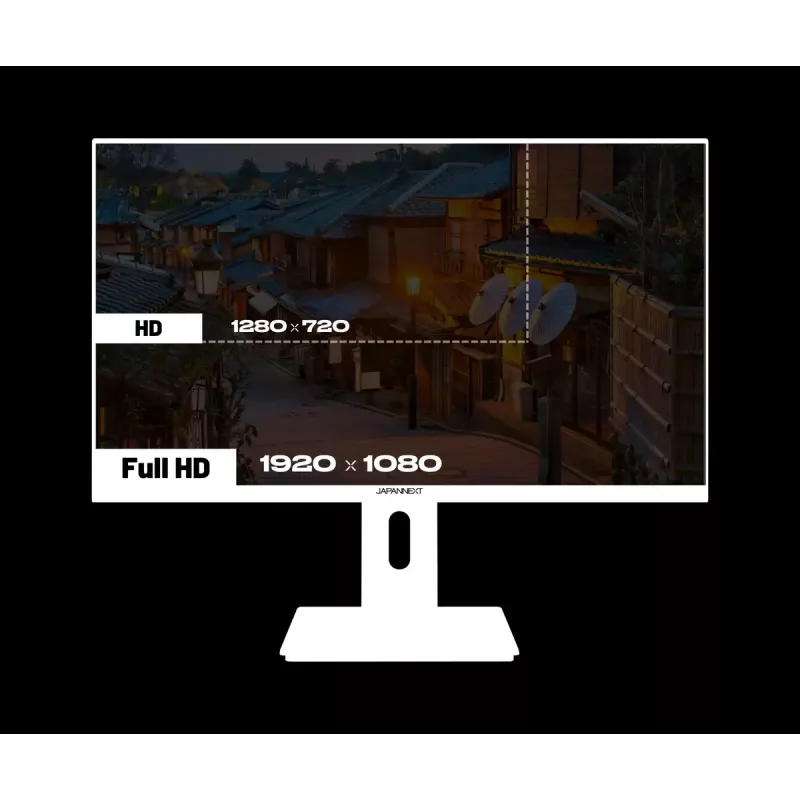 JAPANNEXT JN-I238FHD120F-HSP-W Computer-Monitor 60,5 cm (23,8 Zoll) 1920 x 1080 Pixel Full HD LCD Weiß