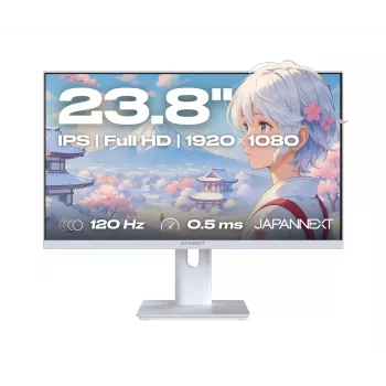 JAPANNEXT JN-I238FHD120F-HSP-W Computer-Monitor 60,5 cm (23,8 Zoll) 1920 x 1080 Pixel Full HD LCD Weiß