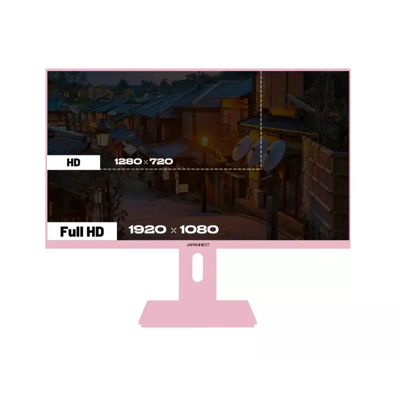 JAPANNEXT JN-I238FHD120F-HSP-PK Computer-Monitor 60,5 cm (23,8 Zoll) 1920 x 1080 Pixel Full HD LCD Pink