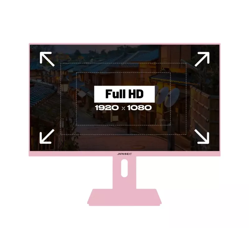 JAPANNEXT JN-I238FHD120F-HSP-PK Computer-Monitor 60,5 cm (23,8 Zoll) 1920 x 1080 Pixel Full HD LCD Pink
