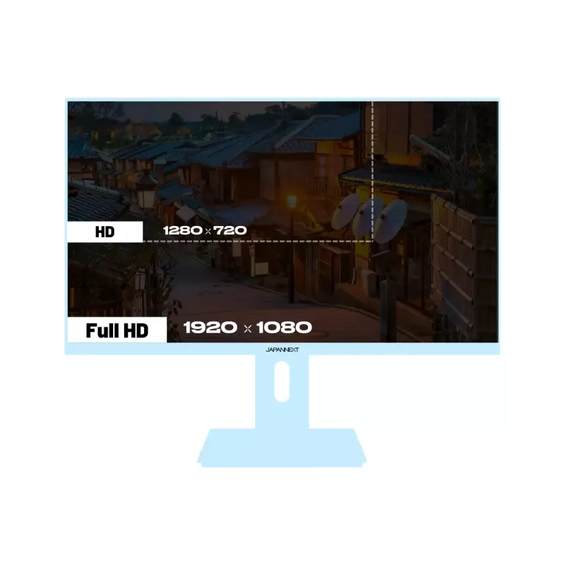 JAPANNEXT JN-I238FHD120F-HSP-BB Computer-Monitor 60,5 cm (23,8 Zoll) 1920 x 1080 Pixel Full HD LCD Blau