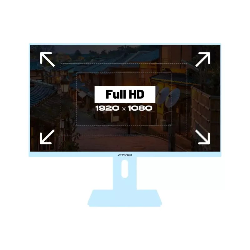 JAPANNEXT JN-I238FHD120F-HSP-BB Computer-Monitor 60,5 cm (23,8 Zoll) 1920 x 1080 Pixel Full HD LCD Blau